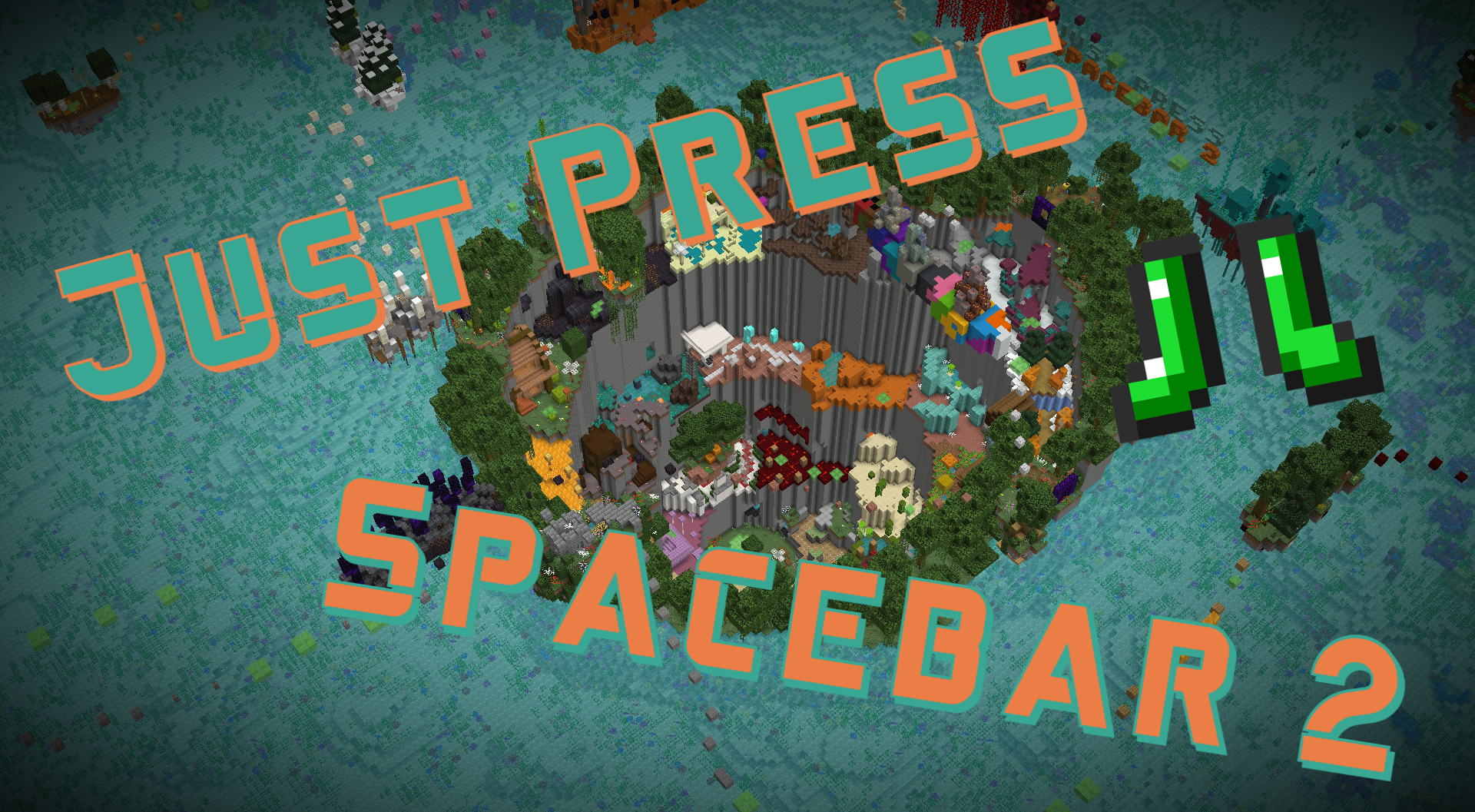 İndir Just Press Spacebar 2 için Minecraft 1.16.5